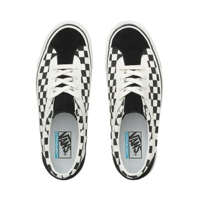 Vans Checkerboard Bold NI - Erkek Spor Ayakkabı (Siyah)